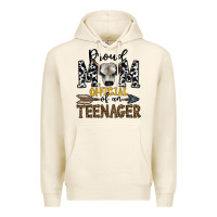 Tofu proud mom official of an teenager Premium Hoodie - CowhideDigitalArt