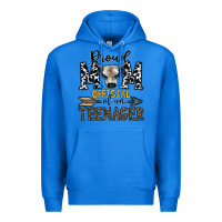 True Royal proud mom official of an teenager Premium Hoodie - CowhideDigitalArt