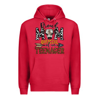 Cardinal proud mom official of an teenager Premium Hoodie - CowhideDigitalArt