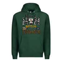 Sports Green proud mom official of an teenager Premium Hoodie - CowhideDigitalArt