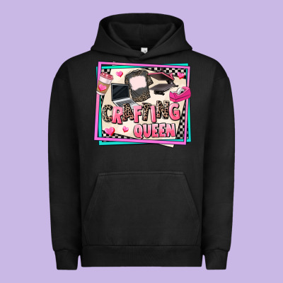 Crafting Queen Urban Hoodie Designed By Adodesignshop