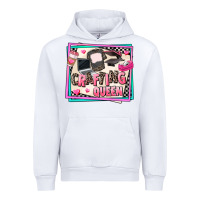 White crafting queen Urban Hoodie - AdoDesignShop