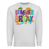 Dove Grey summer break Premium Sweatshirt - RanaPortraitStore