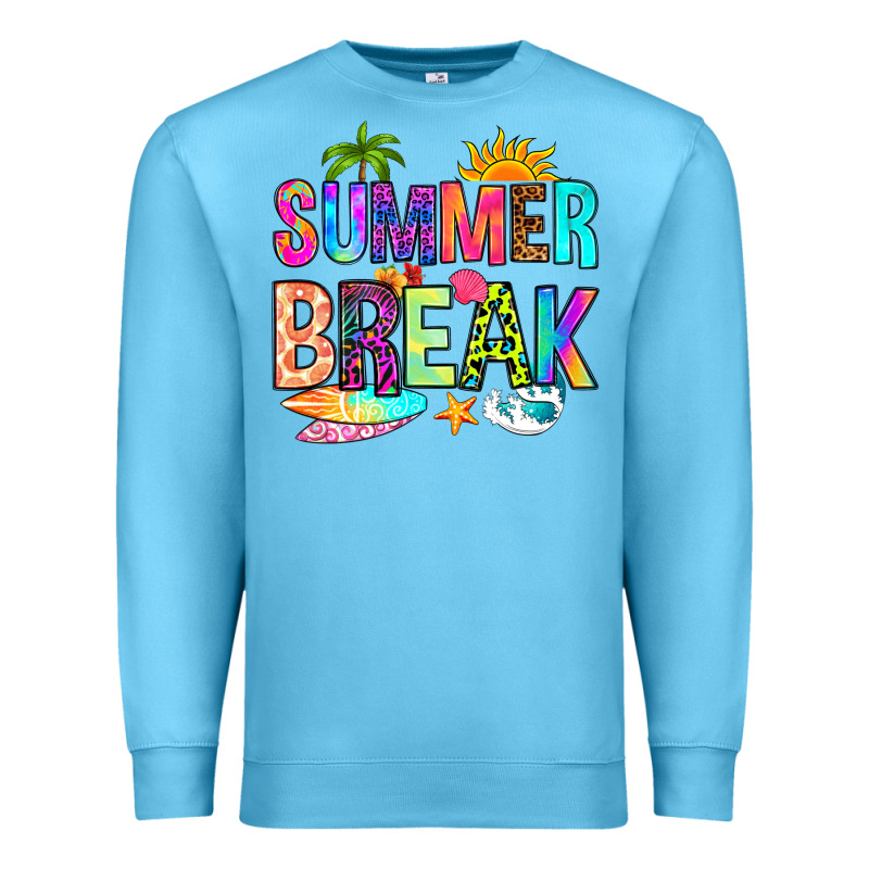 Summer Break Premium Sweatshirt by RanaPortraitStore | Teevron