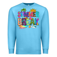 Ocean Blue summer break Premium Sweatshirt - RanaPortraitStore