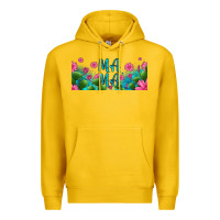 Lemon cactus and flowers mama libbey glass Premium Hoodie - HRA Design Shop