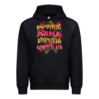 Black praying mama raising warriors Urban Hoodie - JahusDesignShop