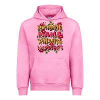Fuchsia Pink praying mama raising warriors Urban Hoodie - JahusDesignShop