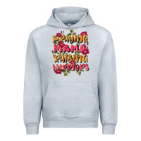 Heather Grey praying mama raising warriors Urban Hoodie - JahusDesignShop