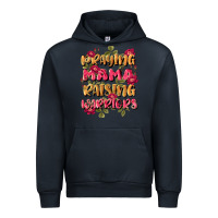 Navy praying mama raising warriors Urban Hoodie - JahusDesignShop