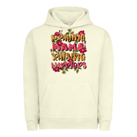 Pigment Pistachio praying mama raising warriors Urban Hoodie - JahusDesignShop