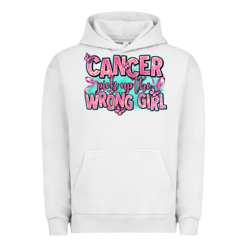Cancer Pick Up The Wrong Girl Urban Hoodie by AdoDesignShop | Teevron