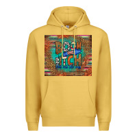 Antique Gold boom bitch get out the way Premium Hoodie - HRA Design Shop