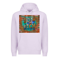 Lilac boom bitch get out the way Premium Hoodie - HRA Design Shop