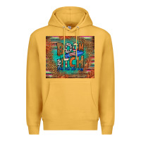 Mustard boom bitch get out the way Premium Hoodie - HRA Design Shop