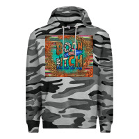 Slate Camo boom bitch get out the way Premium Hoodie - HRA Design Shop