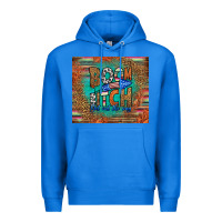 True Royal boom bitch get out the way Premium Hoodie - HRA Design Shop