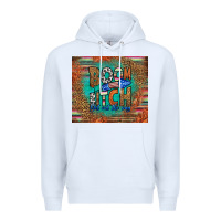 White boom bitch get out the way Premium Hoodie - HRA Design Shop