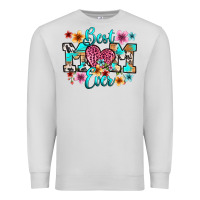 Dove Grey best mom ever Premium Sweatshirt - RanaPortraitStore