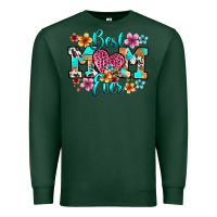 Sports Green best mom ever Premium Sweatshirt - RanaPortraitStore