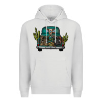 Dove Grey soldier truck Premium Hoodie - CowhideDigitalArt