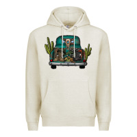 Oatmeal Heather soldier truck Premium Hoodie - CowhideDigitalArt