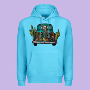 Soldier Truck Premium Hoodie Designed By Cowhidedigitalart