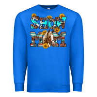 True Royal show mom horse Premium Sweatshirt - RanaPortraitStore