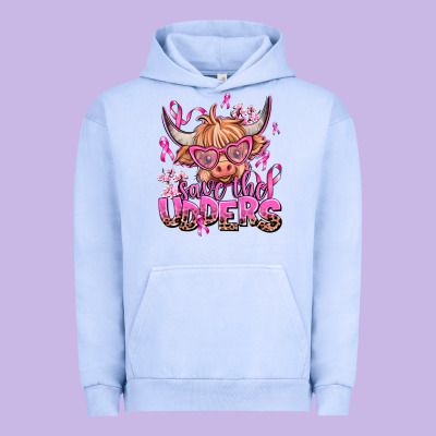 Save The Udders Urban Hoodie Designed By Adodesignshop