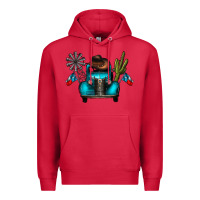 Cardinal texas truck Premium Hoodie - CowhideDigitalArt