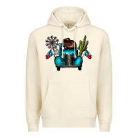 Sandshell texas truck Premium Hoodie - CowhideDigitalArt