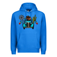True Royal texas truck Premium Hoodie - CowhideDigitalArt