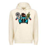 Tofu texas truck Premium Hoodie - CowhideDigitalArt