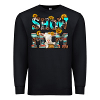 Black show mom goat Premium Sweatshirt - RanaPortraitStore
