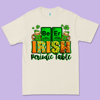 Beer Irish Periodic Table St. Patrick's Premium Tee Designed By Lillyallendesigns