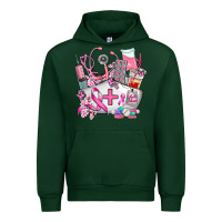 Forest Green nurse  and cancer Urban Hoodie - AdoDesignShop