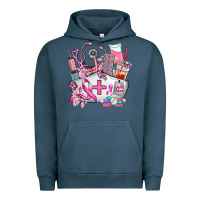 Pigment Midnight Navy nurse  and cancer Urban Hoodie - AdoDesignShop