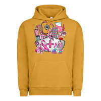 Pigment Peanut Butter nurse  and cancer Urban Hoodie - AdoDesignShop