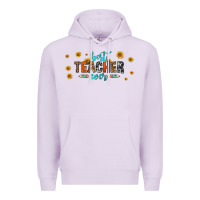 Lilac best teacher ever 16oz libbey glass Premium Hoodie - HRA Design Shop
