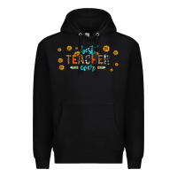 Black best teacher ever 16oz libbey glass Premium Hoodie - HRA Design Shop