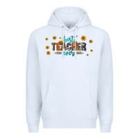 White best teacher ever 16oz libbey glass Premium Hoodie - HRA Design Shop