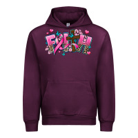 Mauve Wine cancer faith cross Urban Hoodie - AdoDesignShop