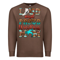 Chestnut loud and proud wrestling mom Premium Sweatshirt - RanaPortraitStore