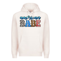Pale Pink american babe Premium Hoodie - HRA Design Shop