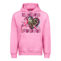Fuchsia Pink western leopard  in october we wear pink heart Urban Hoodie - AdoDesignShop