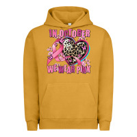Pigment Peanut Butter western leopard  in october we wear pink heart Urban Hoodie - AdoDesignShop