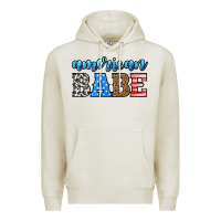 Oatmeal Heather american babe Premium Hoodie - HRA Design Shop