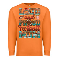 Carrot loud and proud football mom Premium Sweatshirt - RanaPortraitStore