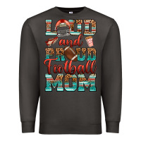 Smoke loud and proud football mom Premium Sweatshirt - RanaPortraitStore