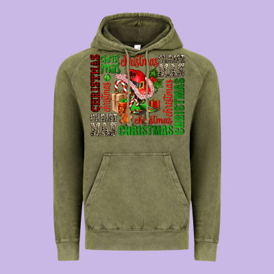 Christmas Vintage Hoodie Designed By Adodesignshop